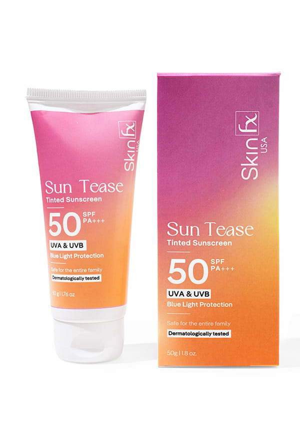 Sun Tease Tinted Sunscreen SPF 50 PA+++, Tinted Sunscreen