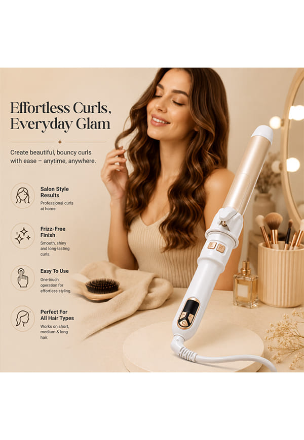 Signaxo Twirl Automatic Rotating Hair Curling Iron Automatic Hair Curler Machine Curling Stick – thumbnail 2