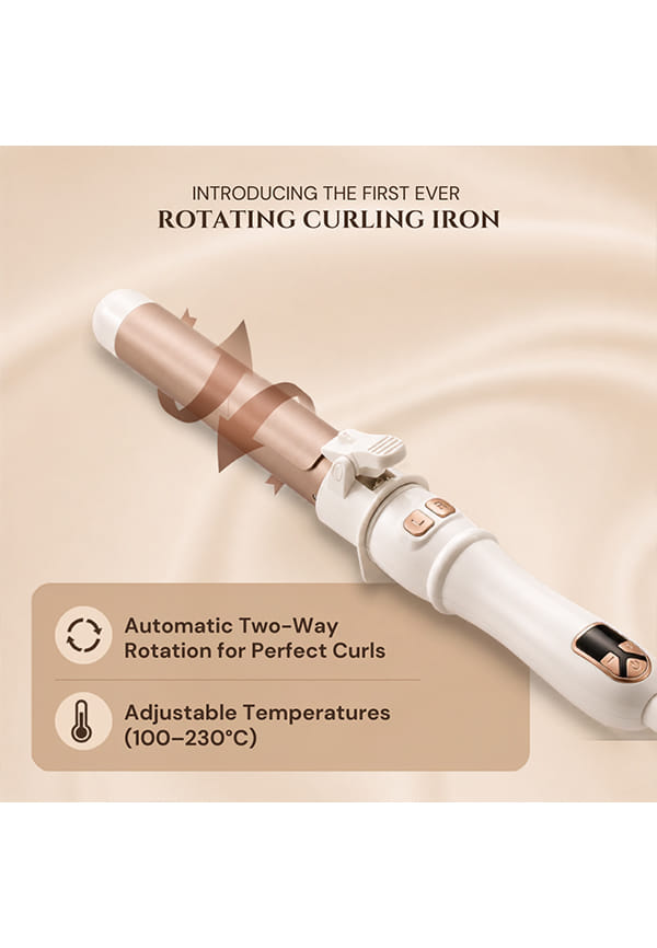 Signaxo Twirl Automatic Rotating Hair Curling Iron Automatic Hair Curler Machine Curling Stick – thumbnail 7