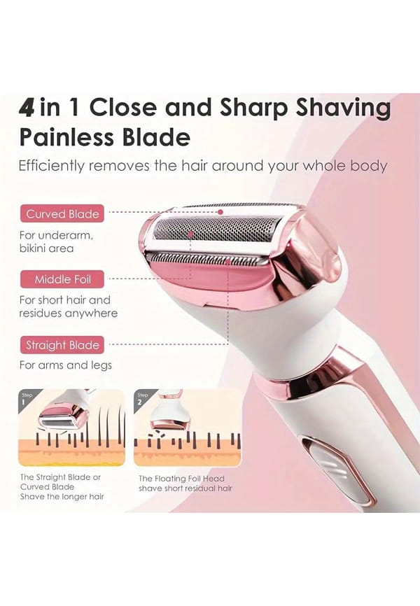 SIGNAXO Professional 4 in 1 Rechargeable Grooming Trimmer – thumbnail 3