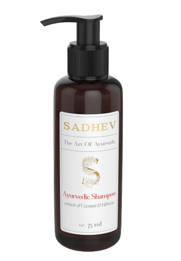 Ayurvedic Shampoo - Coconut & Hibiscus 75 ml
