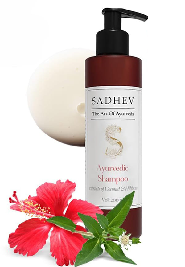 Ayurvedic Shampoo - Coconut & Hibiscus 200ml
