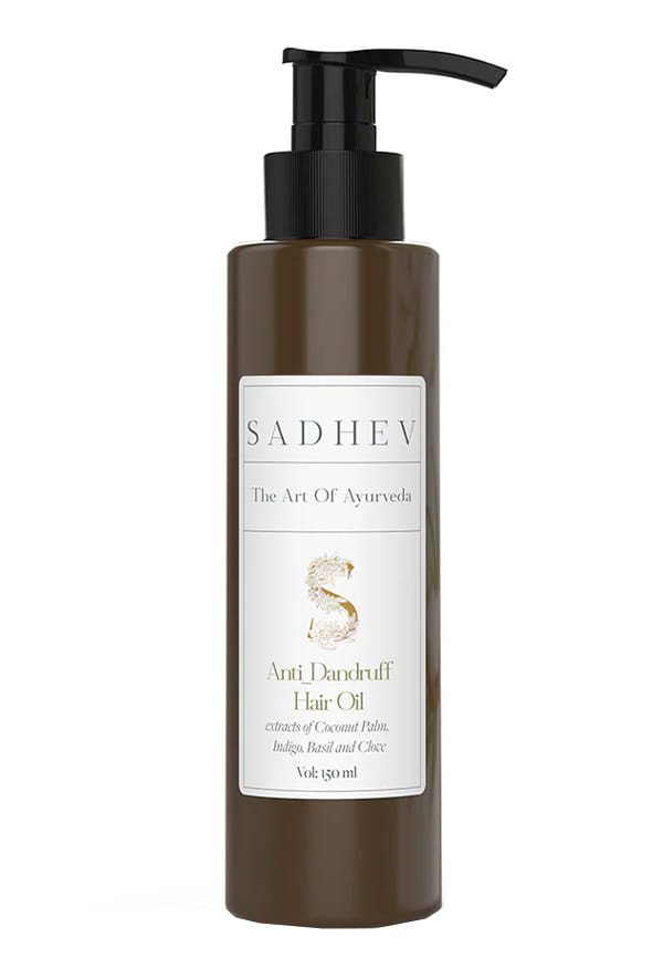 Ayurvedic Anti - Dandruff Oil - Coconut, Holy Basil & Clove 150ml