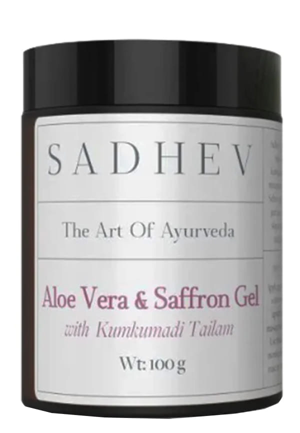 Aloe Vera Gel with Saffron and Kumkumadi Thailam
