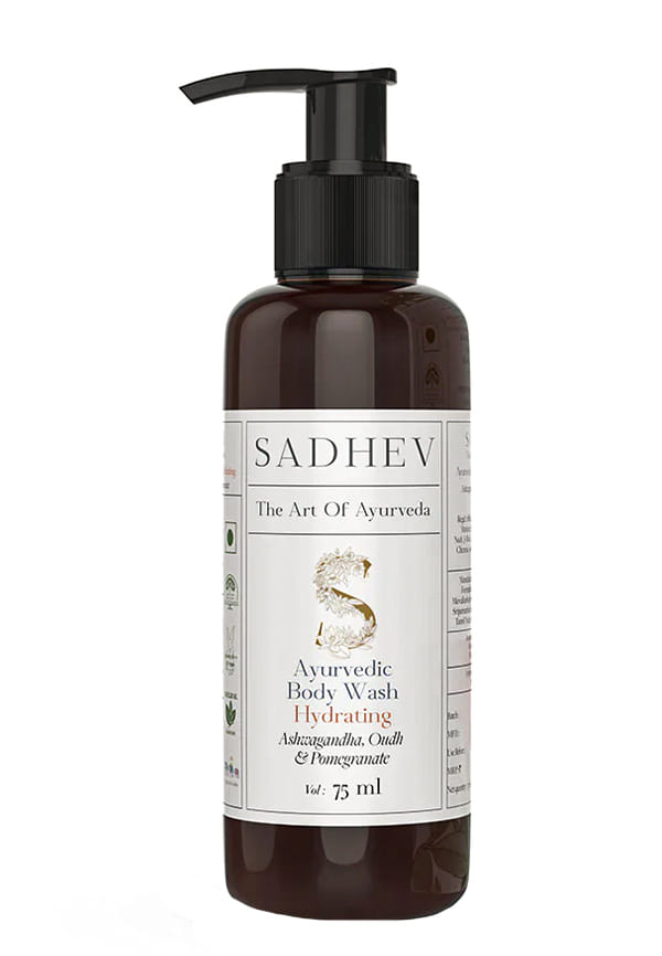 Ayurvedic Body Wash Hydrating - Ashwagandha, Oudh & Pomegranate Ayurvedic Body Wash Hydrating - Ashwagandha, Oudh & Pomegranate