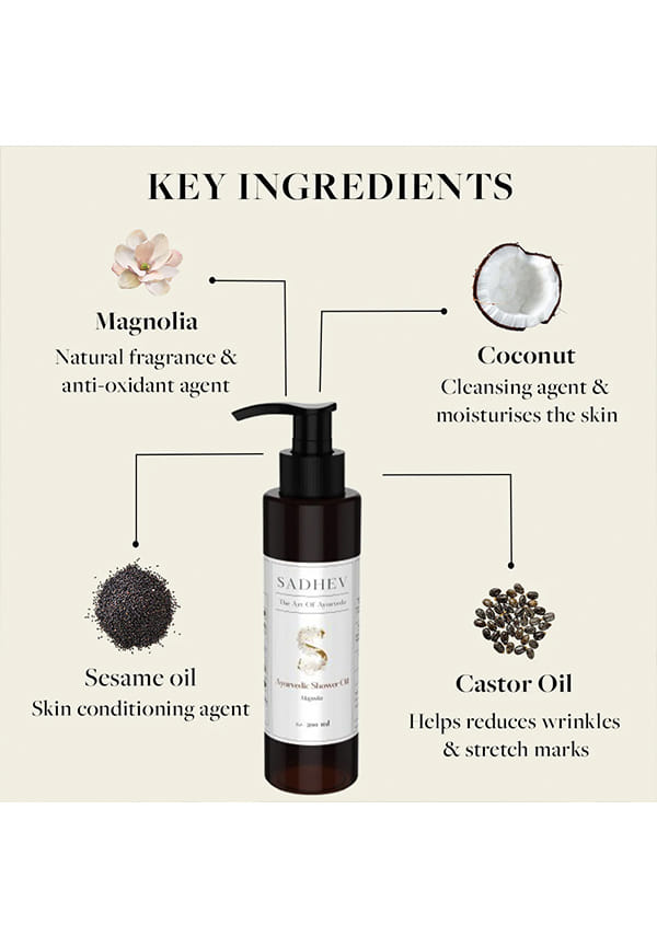 Magnolia Shower Oil – thumbnail 4