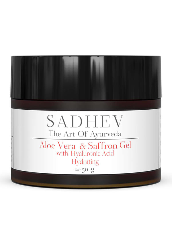 Aloe Vera & Saffron Gel with Hyaluronic Acid