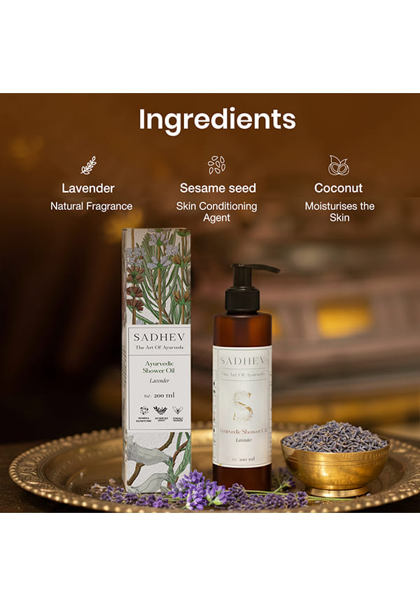 Lavender Shower Oil – thumbnail 4