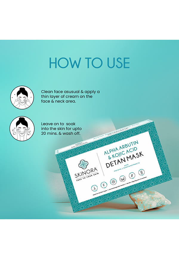 Alpha Arbutin & Kojic Acid Detan Mask – thumbnail 3