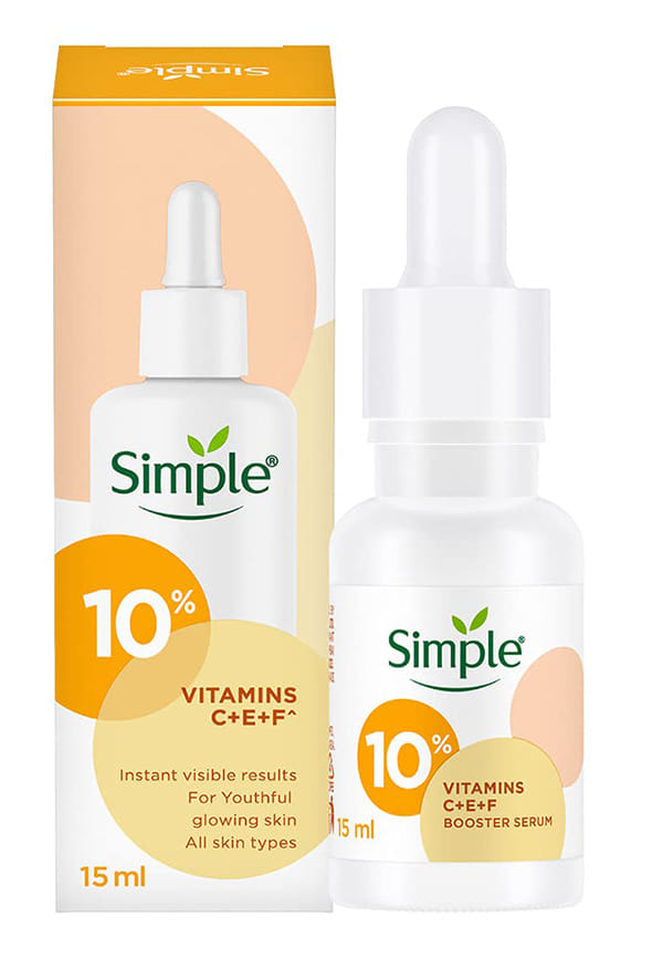 Booster Serum 10% Vitamin C+E+F For Youthful Glowing Skin