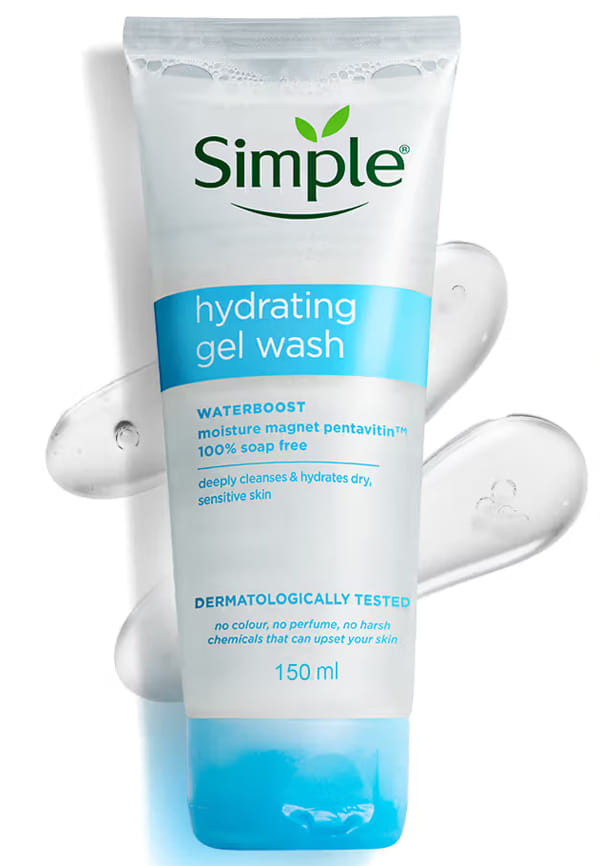 Hydrating Gel Face Wash, Gentle Hydrating Cleanser With Pentavitin Hydrating Gel Face Wash, Gentle Hydrating Cleanser With Pentavitin