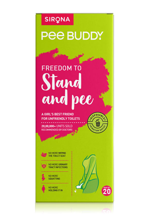 PeeBuddy - Disposable, Portable Female Urination Device for Women