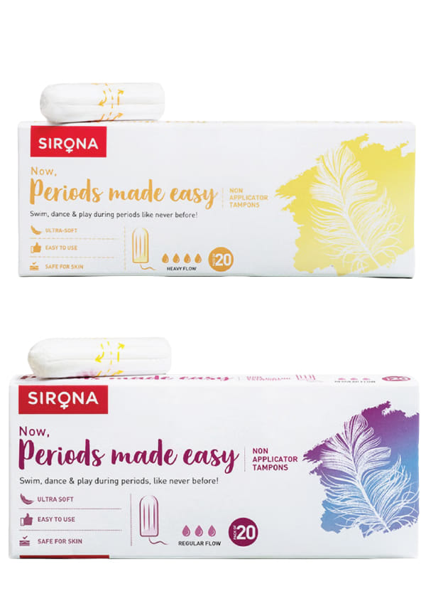 Regular & Heavy Flow Digital Tampons Regular & Heavy Flow Digital Tampons