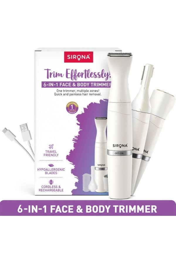 Sirona 6-in-1 Face & Body Trimmer – thumbnail 3
