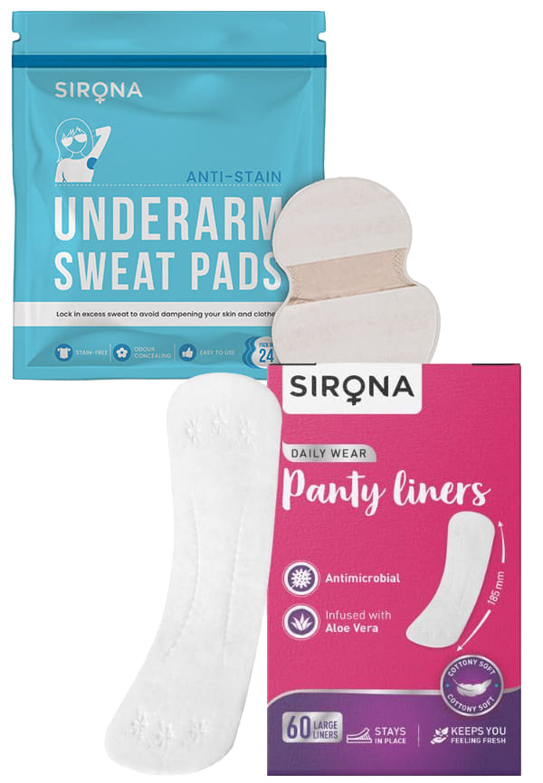 Underarm Sweat Pads & Panty Liner Underarm Sweat Pads & Panty Liner