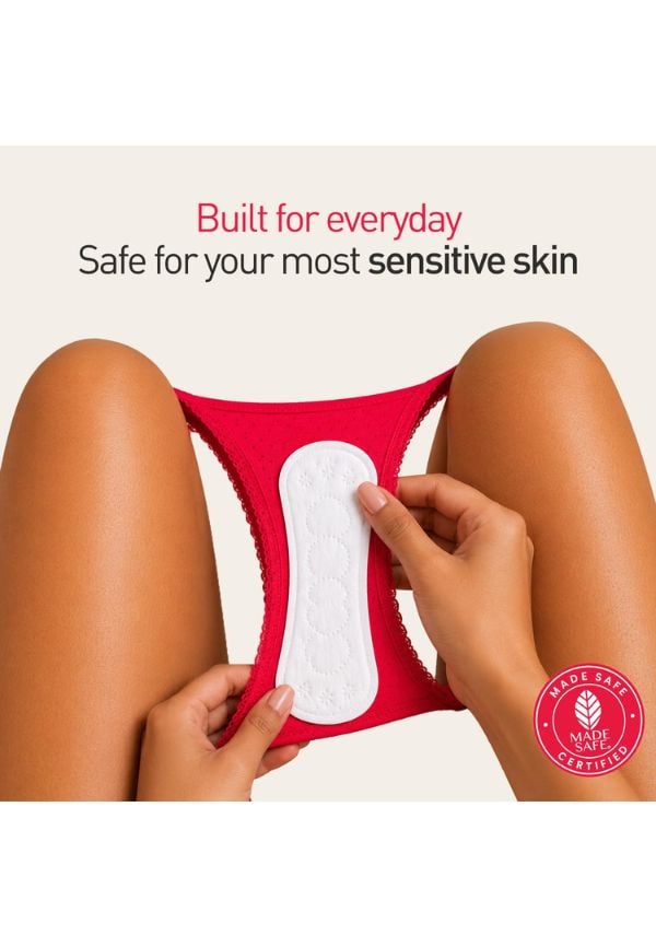 Ultra Thin Rash Free Premium Panty Liner, Regular Flow, Large (L) – thumbnail 3