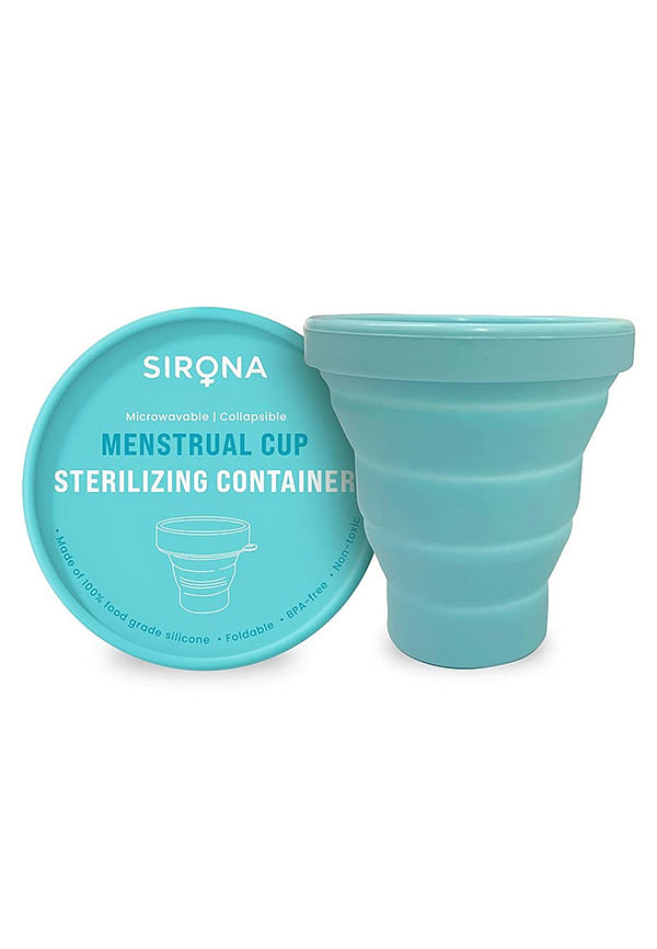 Collapsible Silicone Cup Foldable Sterilizing Container Cup for ...