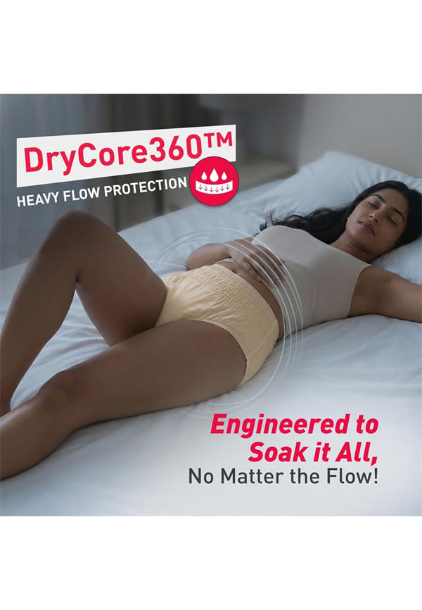 Disposable Period Panties for 360 Degree Protection (L-XL) | Super Absorbent – thumbnail 5