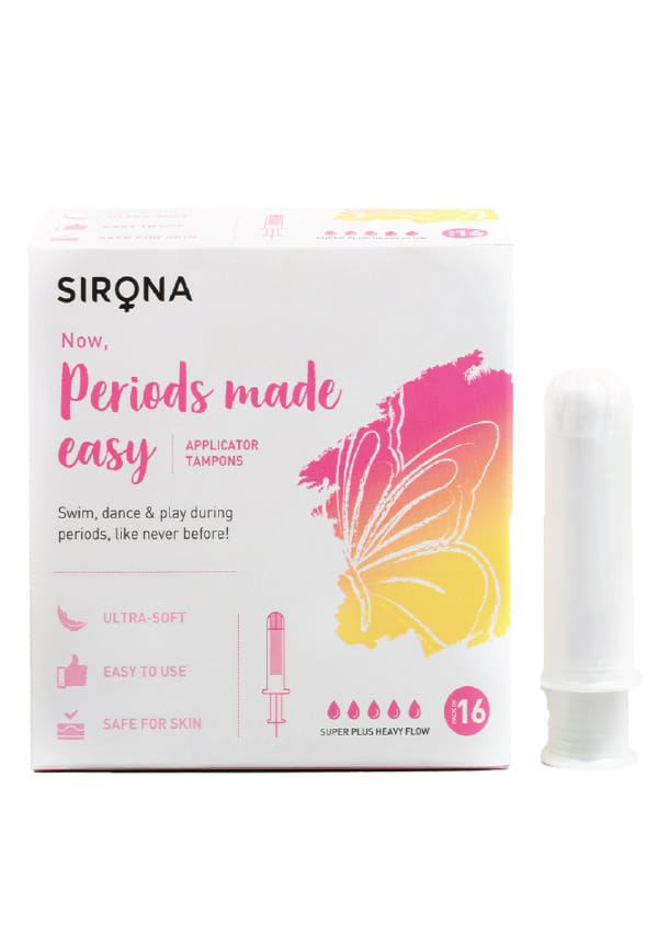 Premium Applicator Tampons, Super Plus Heavy Flow