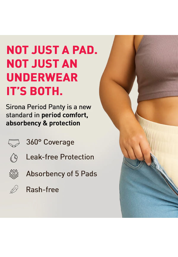 Disposable Period Panties | 360° Protection for 12 hours – thumbnail 3