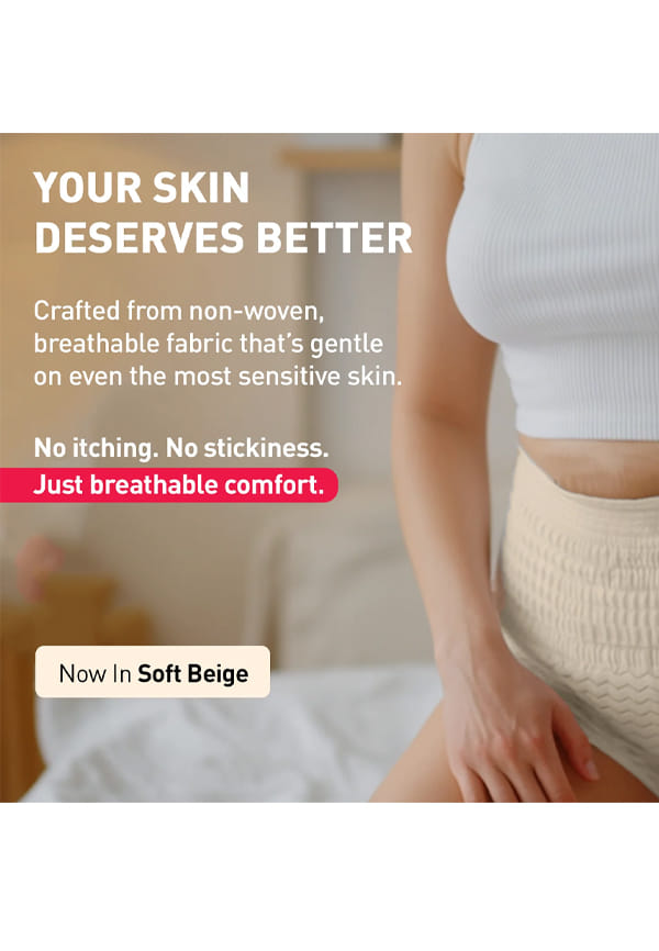 Disposable Period Panties | 360° Protection for 12 hours – thumbnail 4