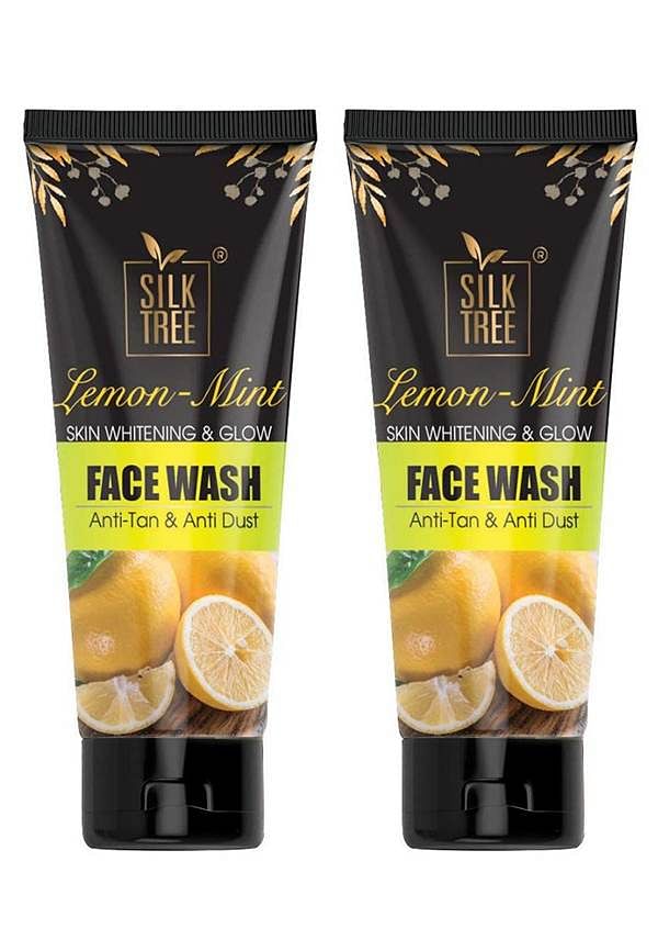 Lemon & Mint Skin Whitening Anti-Tan Face Wash
