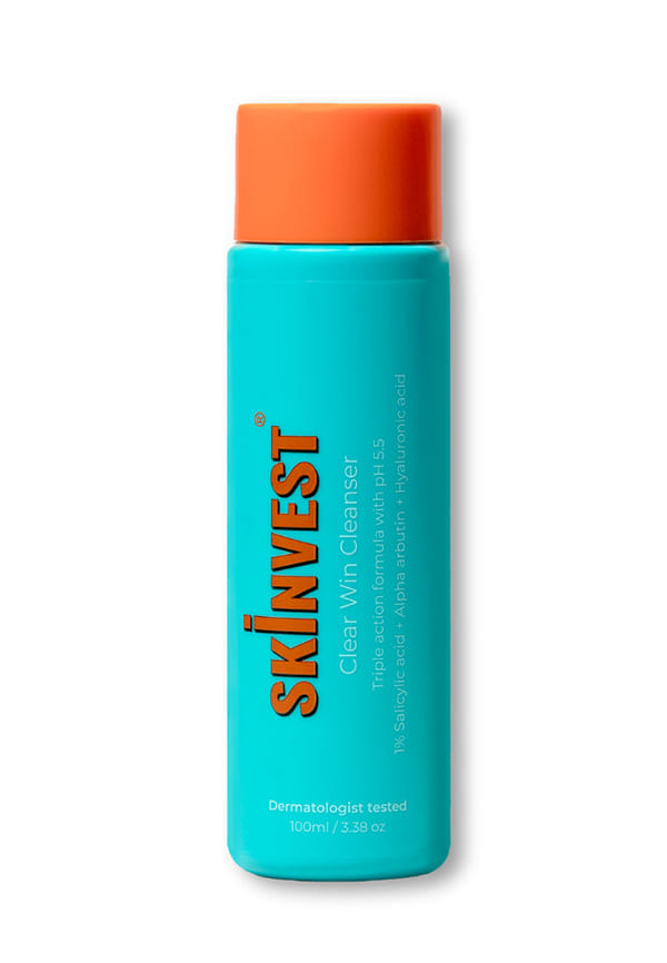 Clear Win Face Gel Cleanser with Triple Action Formula For Men & Women