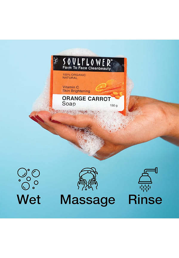 Orange Carrot Soap for Radiant Skin – thumbnail 3