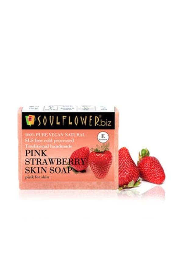 Pink Strawberry Skin Soap