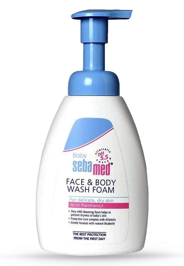 Baby Face & Body Wash Foam