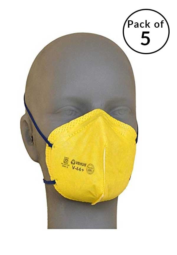 V44+ FFP1S Anti Pollution Mask And Respirator Pack of 5 V44+ FFP1S Anti Pollution Mask And Respirator Pack of 5