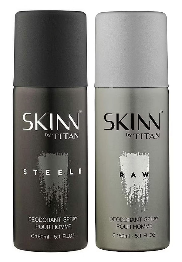 Skinn Deodorant Spray Raw & Skinn Deodorant Spray Steele