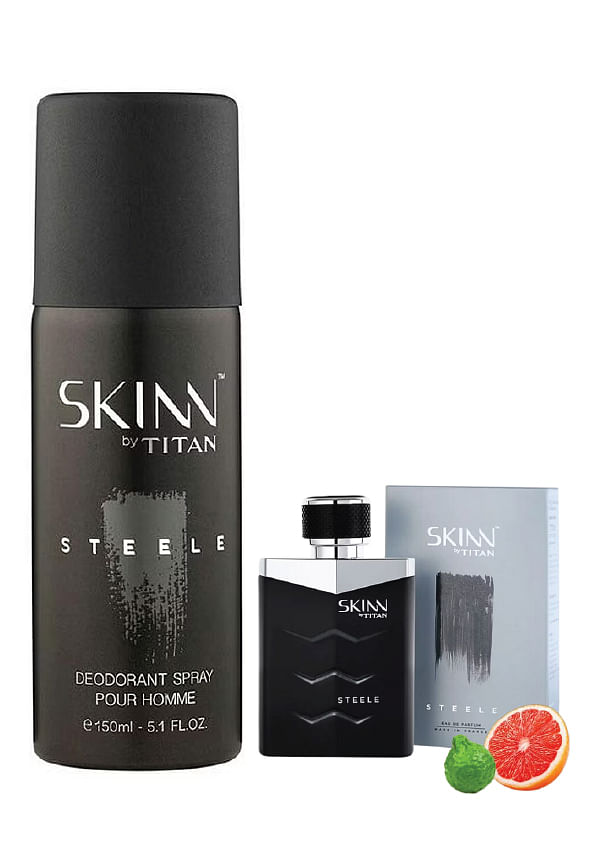 Steele Perfume EDP & Skinn Deodorant Spray Steele