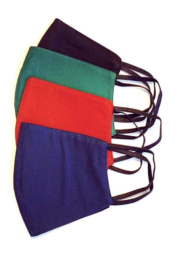 3 Layered Cotton Endlessly Reusable Facemasks