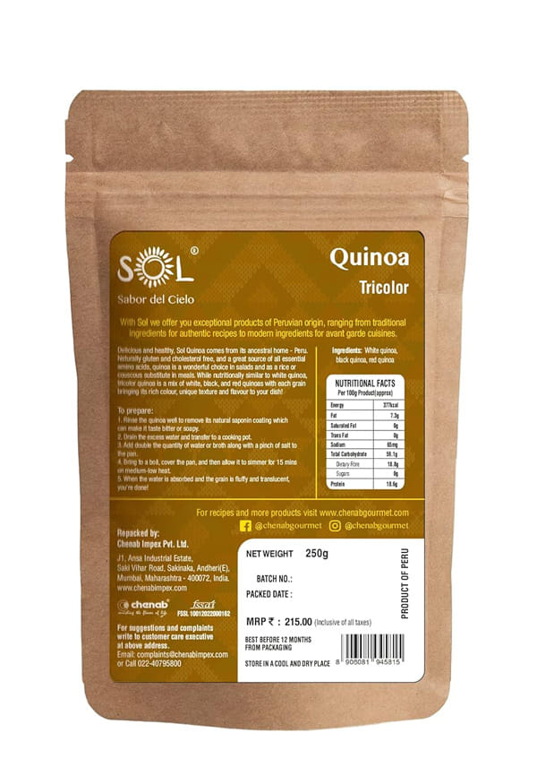 Sol Peruvian Tricolor Quinoa – thumbnail 2
