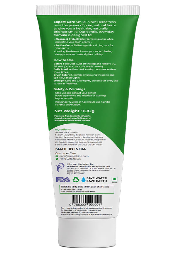 Herbafresh Toothpaste - 8X Herbal Care – thumbnail 2