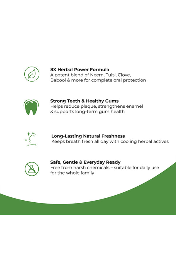 Herbafresh Toothpaste - 8X Herbal Care – thumbnail 3