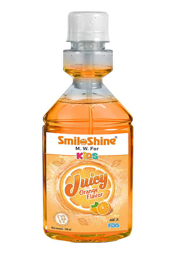 Kids Mouthwash - Juicy Orange Flavour