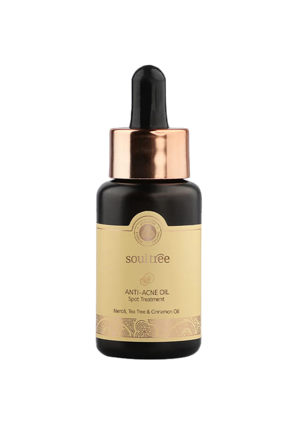 Anti-Acne Oil With Neroli, Tea Tree & Cinnamon Oil (Spot Treatment)