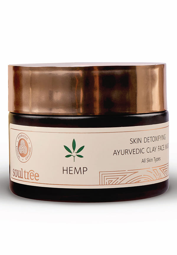 Hemp Skin Detoxifying Ayurvedic Clay Face Mask