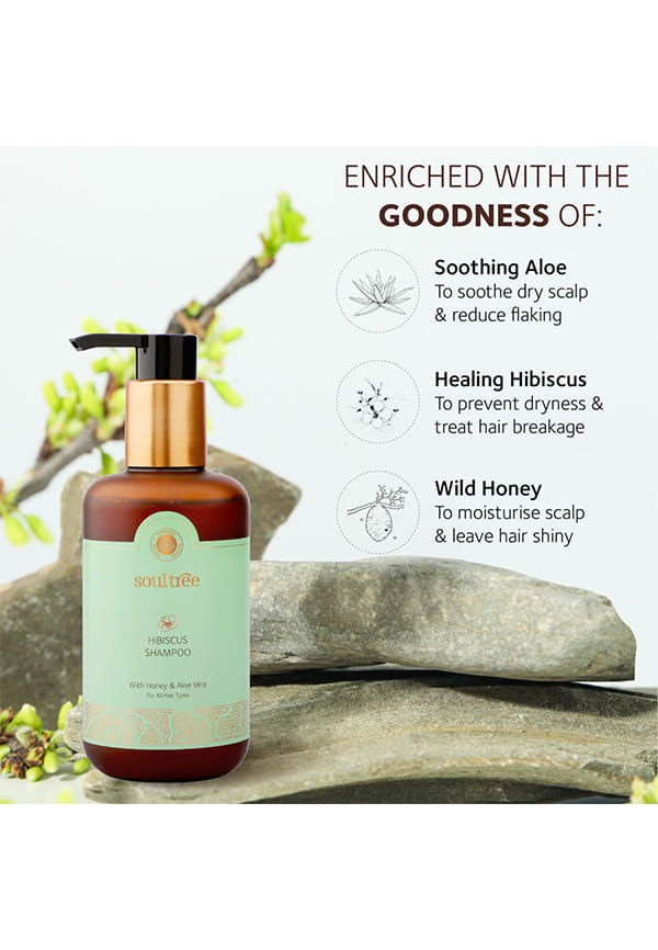 Hibiscus Shampoo with Honey and Aloe Vera – thumbnail 5
