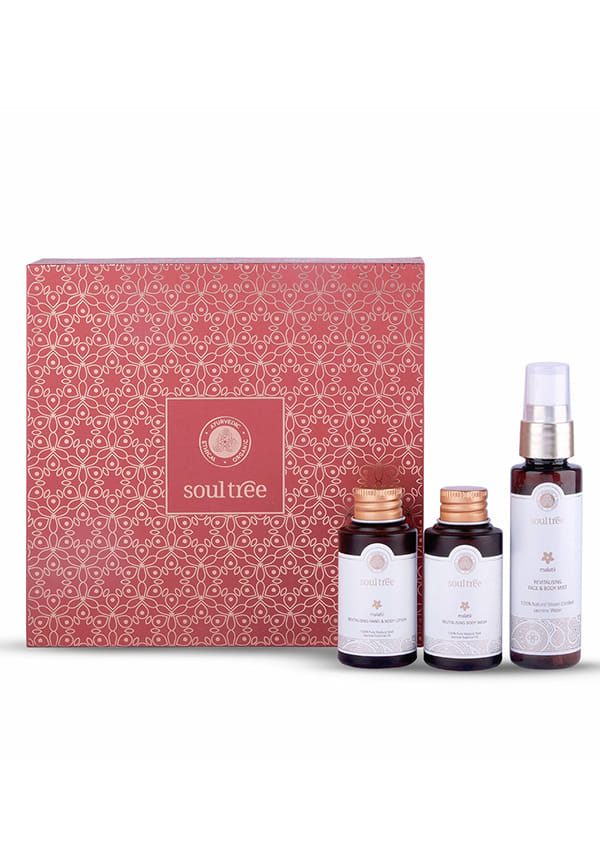 Malatii Jasmine Essentials Revitalising Body Care Mini Box