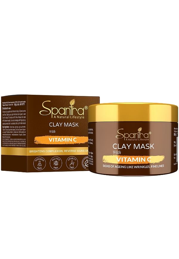 Vitamin C Clay Mask, 125gm