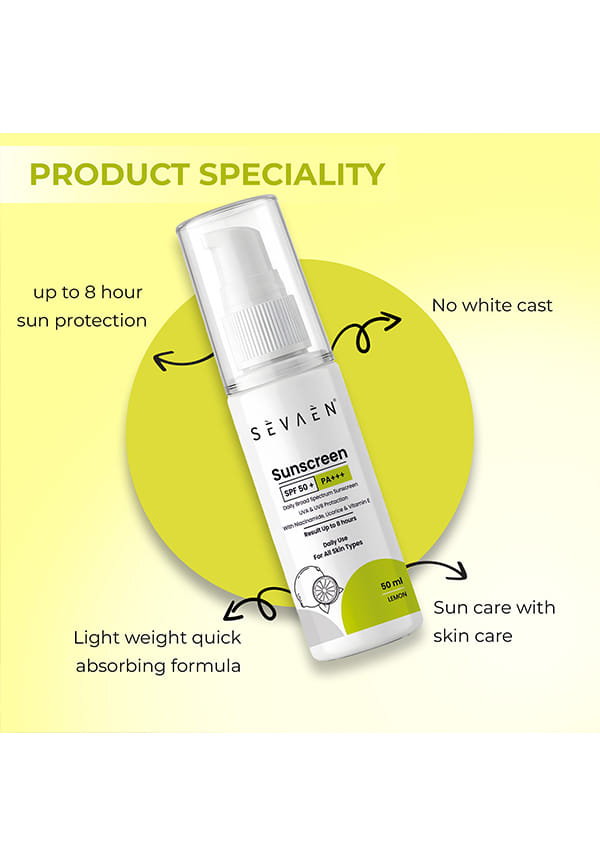Lemon Sunscreen SPF 50 PA++++ – thumbnail 4