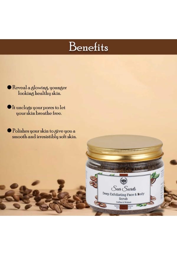 Deep Exfoliating Face & Body Scrub For Dead Skin Cells, Dullness And Roughness – thumbnail 3