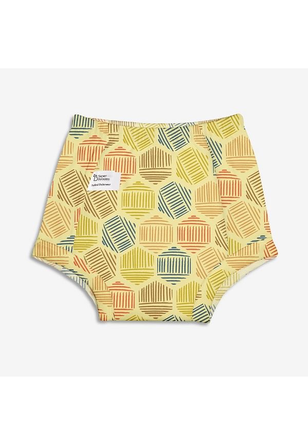 100% Cotton Padded Pant Style Padded Underwear- Explorer Collection- 9-12  Months