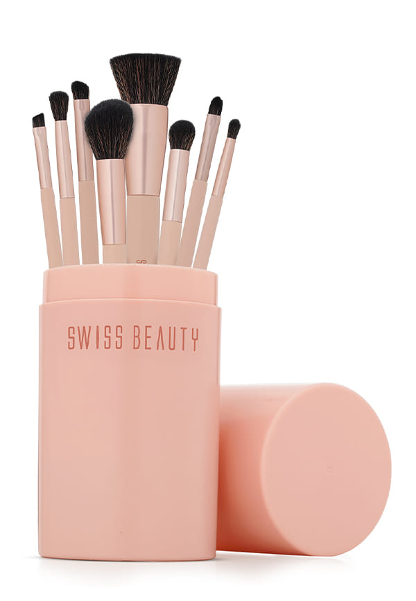 Take Me Anywhere 8 in 1 Makeup Brush Set