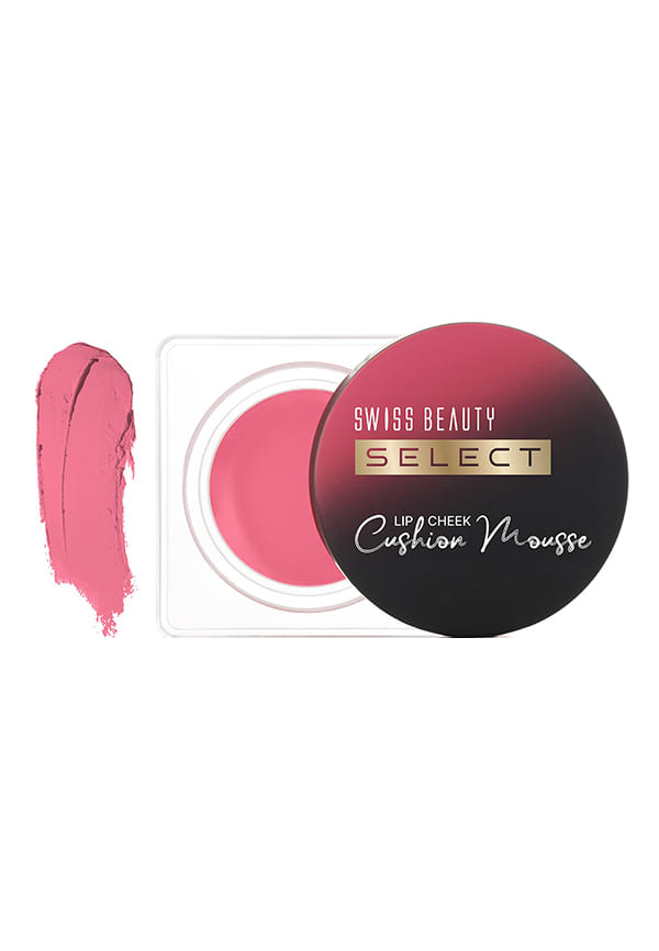Select Lip And Cheek Cushion Creamy Mousse with Vitamin E