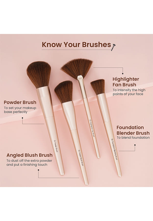 Heartistry Makeup Brush Set – thumbnail 2
