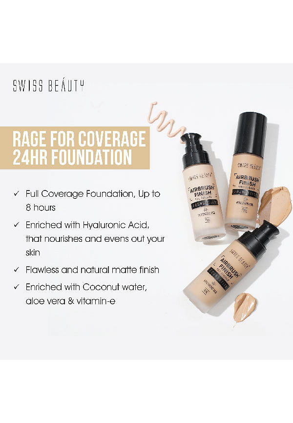 Private Label Full Coverage Liquid Airbrush Foundation – Shmily Beauty
